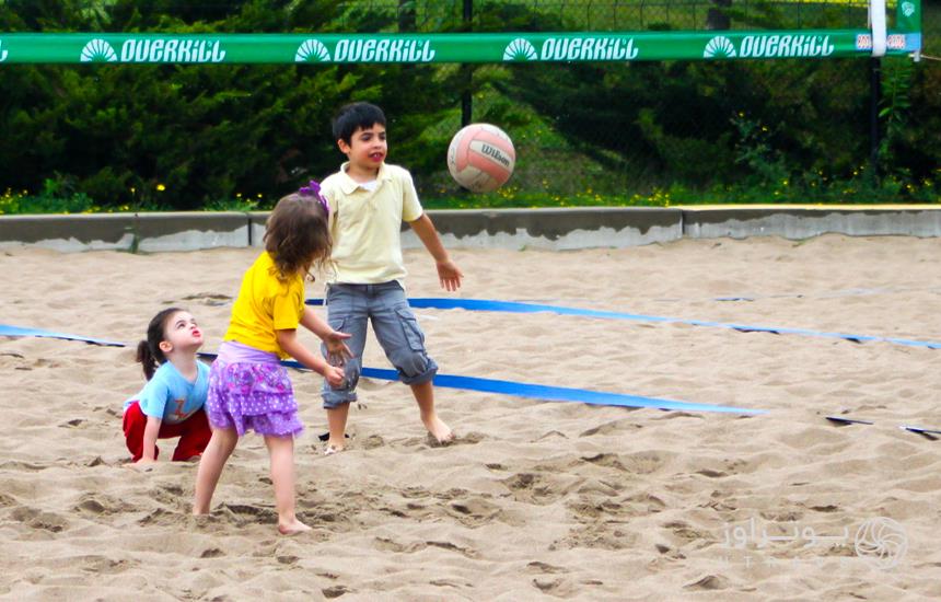 recreation and sports on the Dalia beach of Istanbul